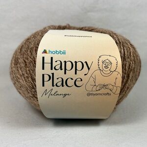 HOBBII Happy Place Melange Yarn #34 Cinnamon